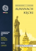 okładka XXV Almanachu Kęckiego